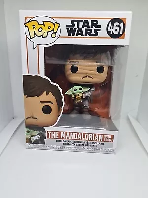 Buy Funko POP! Star Wars The Mandalorian With Grogu # 461 • 5.50£