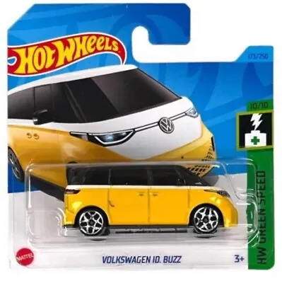 Buy 2023 Hot Wheels  Volkswagen ID Buzz 173/250  - HW Green Speed 10/10 • 7.99£