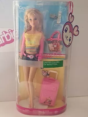 Buy 2006 Barbie Mattel Capri United Colors Of Benetton Fashion Fever K5354 • 141.63£