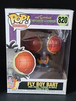 Buy Funko Pop! Animation: The Simpsons - Fly Boy Bart Vinyl Figure No 820 • 14.95£