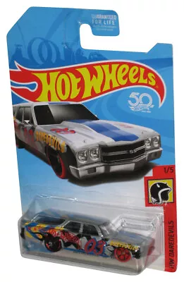 Buy Hot Wheels HW Daredevils (2017) Silver '70 Chevelle SS Wagon Toy Car 1/5 • 9.52£