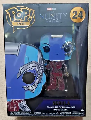 Buy Funko POP Pin Marvel Infinity Saga Nebula #24 (Box Crease) • 8£