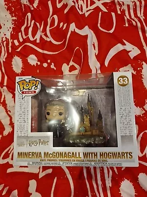 Buy Funko POP! Harry Potter Town Minerva McGonagall #33 With Hogwarts Model • 24£