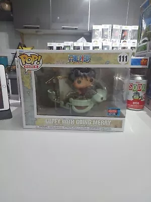 Buy Funko Pop Rides Luffy With Going Merry 2022 Fall Convention Limited Edition  • 90£