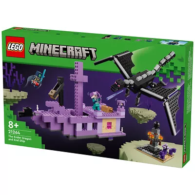 Buy LEGO Minecraft The Ender Dragon And End Ship • 69.99£