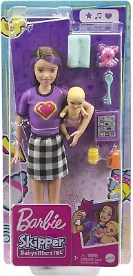 Buy MATTEL GRP11 SKIPPER BABYSITTER HEART T-SHIRT Barbie Original MATTEL GRP11 • 18.24£