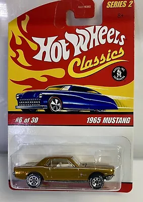 Buy 2005 1/64 HOT WHEELS Classics 1965 Ford Mustang Hardtop Mint On Card • 9.99£
