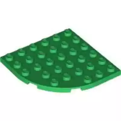 Buy LEGO 1 X Green Plate, Round Corner 6 X 6 [ 6003 ] New • 2.30£