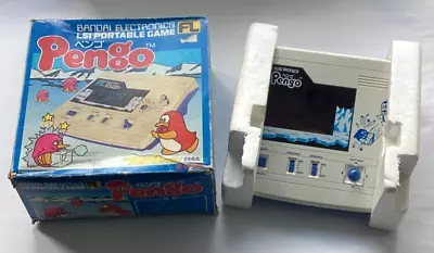 Buy Vintage 1982 EXTREMELY RARE BANDAI FL PENGO LCD Game (Near Mint Condition) • 155£