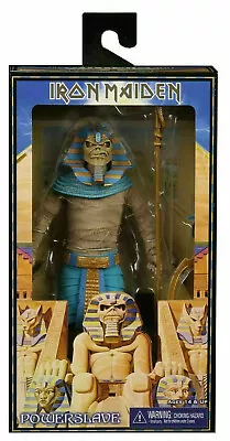 Buy Iron Maiden Powerslave Pharaoh Eddie 8  20 Cm Clothed Action Figur NECA • 151.67£