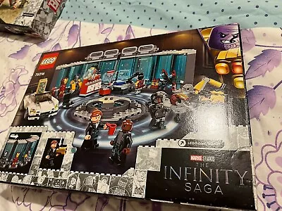 Buy LEGO Marvel: Iron Man Armoury (76216) • 25.76£