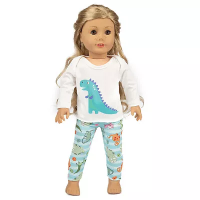 Buy 18 Inch Cute Clothes Pajamas Girl Toy For Doll Accessory Gril's Toy Barbie Doll • 6.32£