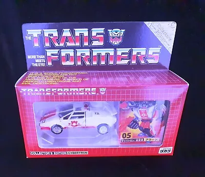 Buy Hasbro Takara Transformers G1 Reissue Red Alert 05 Collectors Edition Unused • 34.99£