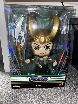 Buy Hot Toys Cosbaby Avengers Endgame Loki With Scepter XL Figure 28.5CM LARGE • 49.99£