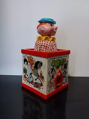 Buy Fisher Price 1970 Vintage Jack In The Box Made In Great Britain  • 20£