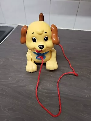 Buy Fisher Price Dog Lil Snoopy Pull Along Puppy Walk Toy Dog W/ Wheels Vintage • 13.50£