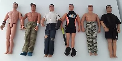 Buy Action Man Figures Job Lot X6 Vintage Hasbro Includes Clothes And Accessories • 29.99£