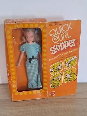 Buy Vintage Quick Curl Skipper Barbie Nrfb 1972 Old Stock New • 210.76£