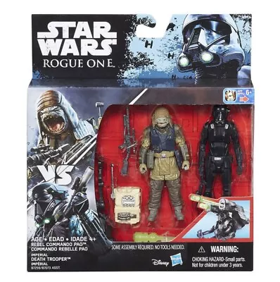 Buy Star Wars Rebel Commando Pao + Imperial Death Trooper Action Figure - New • 6.99£