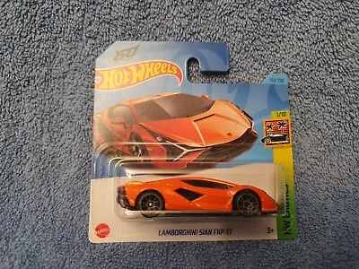 Buy HOT WHEELS 2023 163/250 LAMBORGHINI SIAN FKP37 New On Card • 4.99£