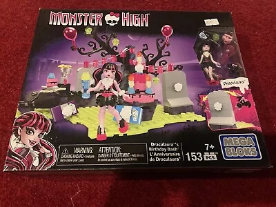 Buy Mega Blox - Monster High Draculaura’s Birthday Bash *New* Lego • 15.17£