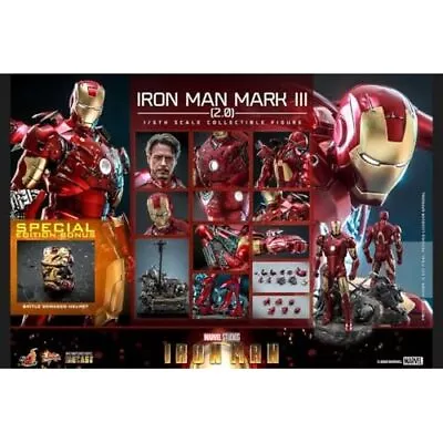 Buy Hot Toys Iron Man Mark 3 With Bonus Accessories • 349.10£