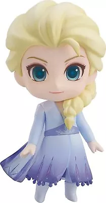 Buy Nendoroid Disney Frozen 2 Elsa Travel Dress Ver. ABS PVC Action Figure G12220 • 76.49£