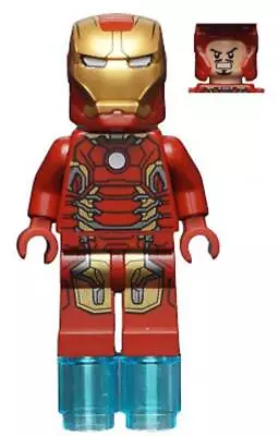 Buy NEW Official LEGO Iron Man Minifigure Mark 43 Armor From 76032 Sh167 • 12.99£