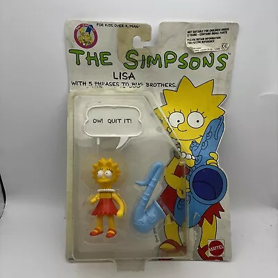 Buy The Simpsons Lisa Simpson Figure By Mattel • 55£