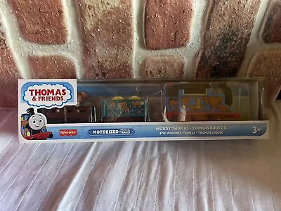 Buy Thomas & Friends Muddy Farm Thomas Motorized Battery Powered Toy Train Engine • 12£