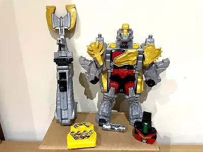 Buy Power Rangers Dino Charge Deluxe Titano Megazord + Num 10 Charger V.VGC • 39.99£