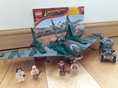 Buy Lego 7683 Indiana Jones Retired Set, Unboxed Some Pieces Missing • 175£