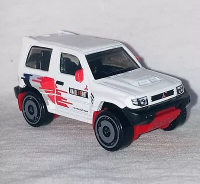 Buy Hot Wheels Mitsubishi Pajero Evolution White Red 1:64 Used Please See Photos • 4.20£
