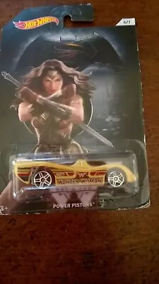 Buy Hot Wheels Wonder Woman Power Pistons Sealed  Vintage Rare • 7£