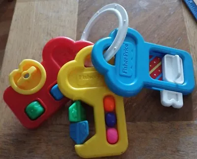 Buy Vintage Fisher Price Baby Teether Toy 1994 90 S • 4.99£