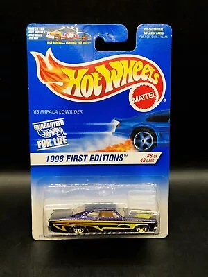 Buy Hot Wheels First Editions '65 Impala Lowrider Model Car (B141) • 4.25£