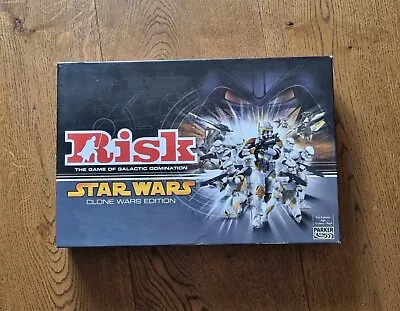 Buy Risk Star Wars Clone Wars Edition Parker Hasbro Game Of Galactic Dominance 2005 • 17£