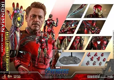 Buy Hot Toys 1/6 Scale Avengers Endgame Iron Man Mark 85 (MK LXXXV) Battle Damaged • 420£