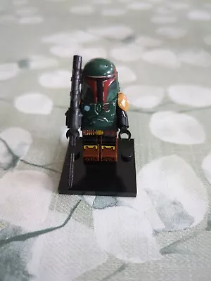 Buy Custom Lego Star Wars Boba Fett Bounty Hunter With Mini Yoda • 7.99£