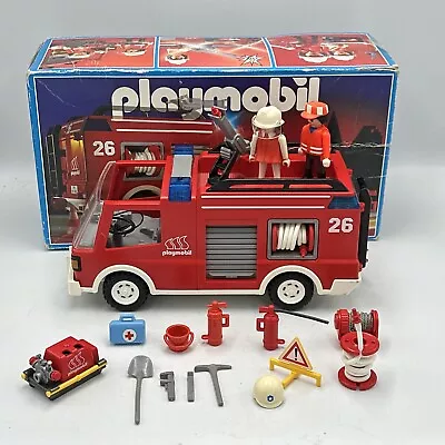 Buy Playmobil 3880 Rescue Unit 26 Fire Engine With Flashing Lights • 19.99£