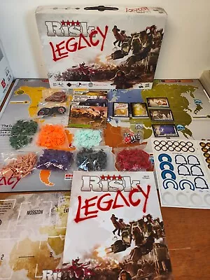 Buy Risk Legacy Strategy Tabletop Game, Immersive Narrative Board Game Used 2011 • 20.99£