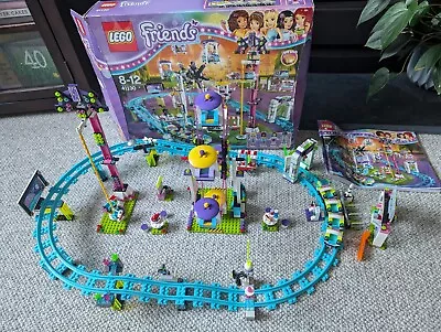 Buy LEGO FRIENDS: Amusement Park Roller Coaster (41130) - Complete And Boxed • 35£