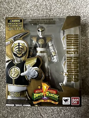 Buy Bandai Tamashii Nations SH Figuarts Mighty Morphin Power Rangers White Rangers • 65£