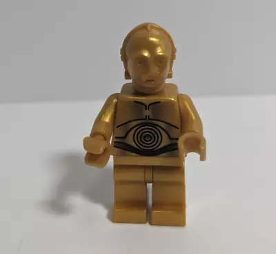 Buy Lego Star Wars C-3PO Minifigure (SW0161a) Pearl Gold With Pearl Gold Hands • 4.99£