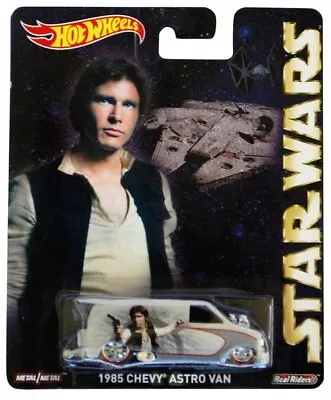 Buy Star Wars Hot Wheels Han Solo Chevy Astro Van 1985 Vehicle Die Cast Toy Car • 16.51£