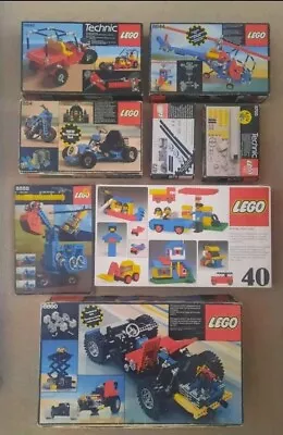 Buy Vintage Lego Technics Bundle + Other Set 8860 8844 8845 8700 872 854 40 • 180£