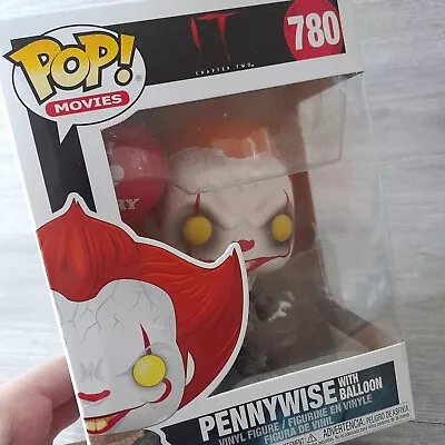 Buy FUNKO POP! Pennywise With Balloon - IT Chapter 2 - POP! Movies #780 I Love DERRY • 14.95£