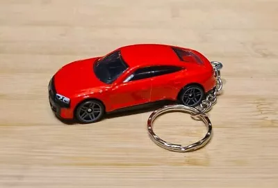 Buy 1/64 Diecast Model Car Keychain Keyring Audi Rs E-tron Gt • 9.99£