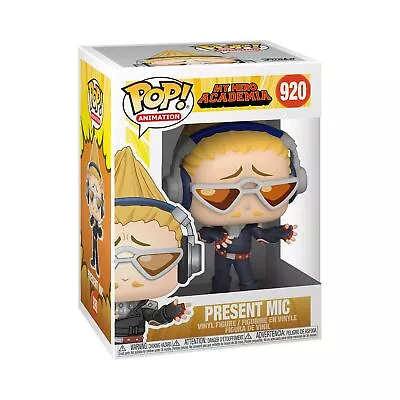 Buy Funko Pop! Animation: My Hero Academia (MHA) - (MHA) - Present Mic - Collectable • 16.63£