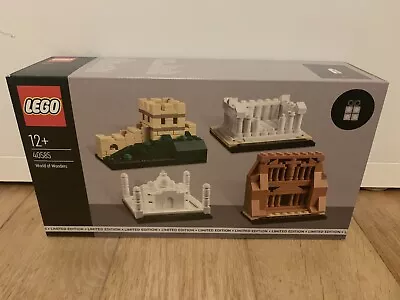 Buy Lego Architecture 40585 World Of Wonders - Limited Edition Brand New Sealed Set • 19.95£